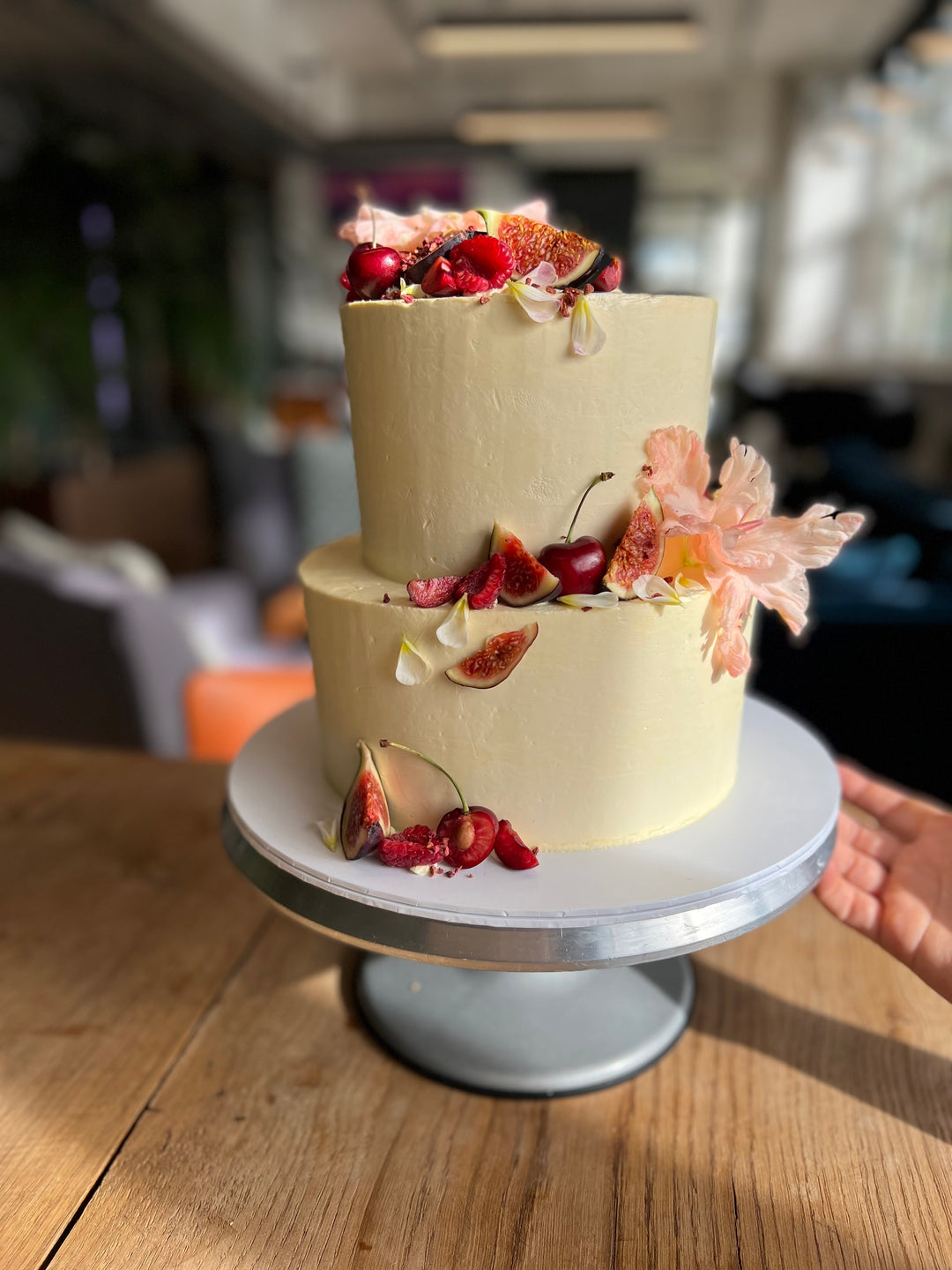 Black Forest Wedding Cake - Two Tier
