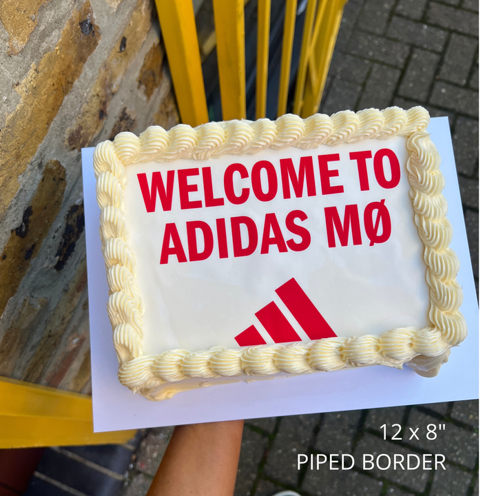 Celebration Cake with Edible Image