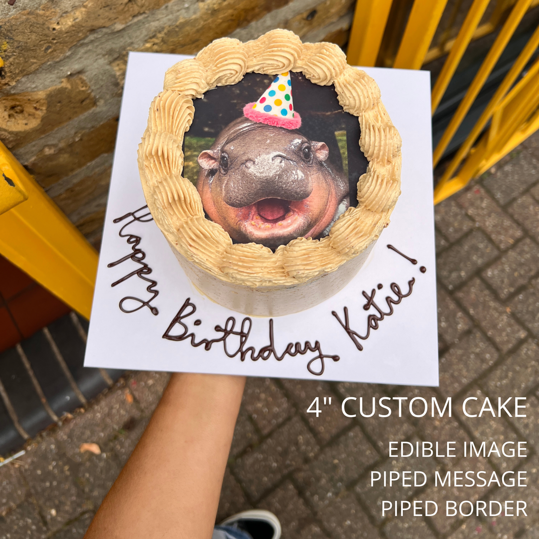 Celebration Cake with Edible Image