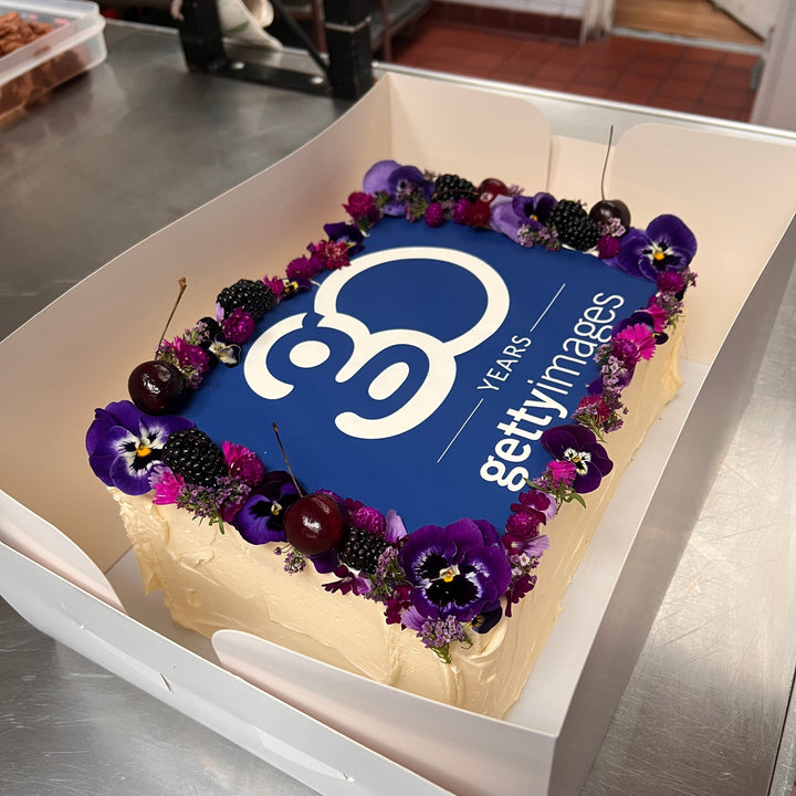 Celebration Cake with Edible Image