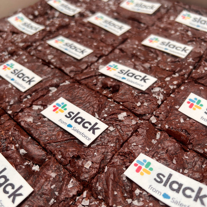 Branded Office Treats - Brownies & Blondies - Box 20