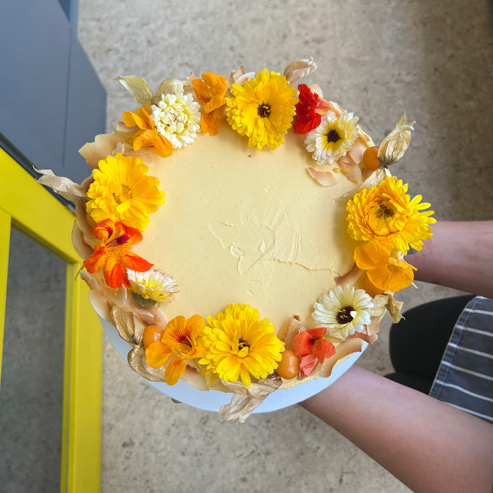 Mango & Coconut Cake
