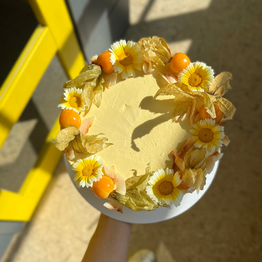 Mango & Coconut Cake