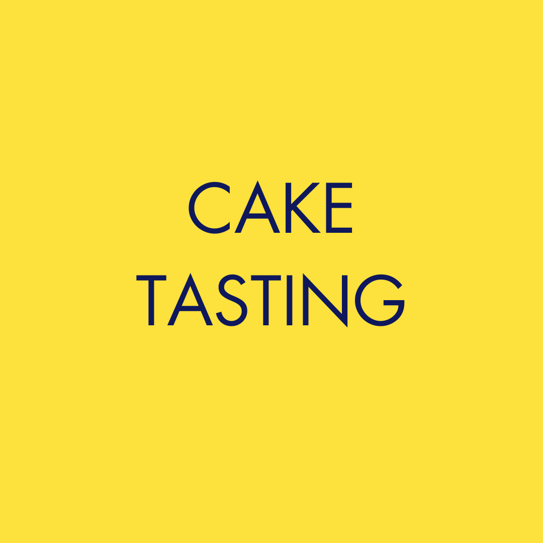 In-Person Cake Tasting Session