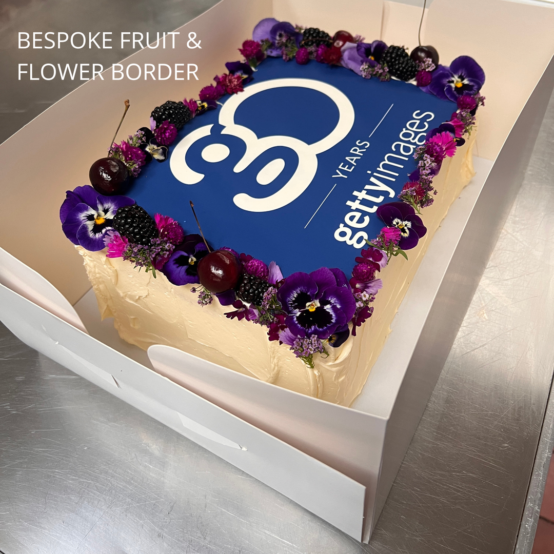 Celebration Cake with Edible Image