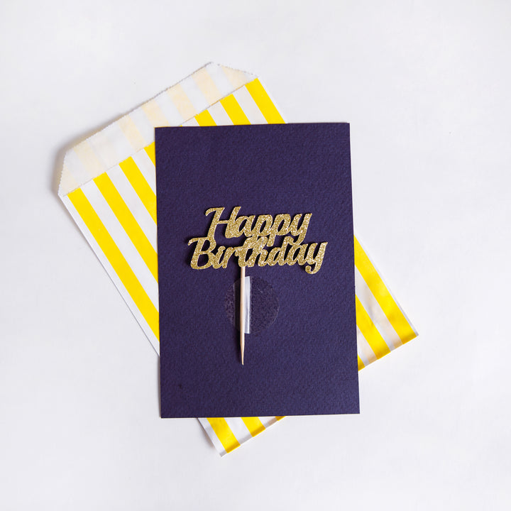 Happy Birthday Cake Topper
